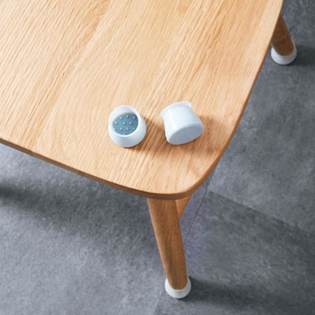 50 Furniture Leg Tip Pads Table Chair Foot Stopper End Cap Floor Protector Cover